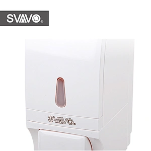 SVAVO Hot Sale 700ml Wall  Mounted Manual Dish Foam pump Dispenser For Public Toilet foaming soap dispenser