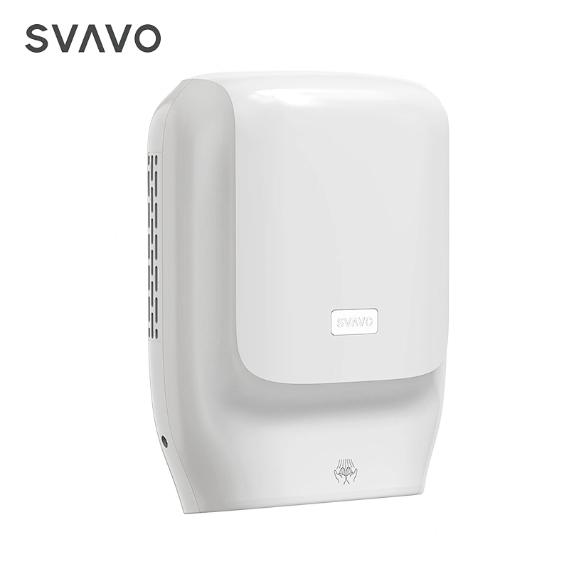 SVAVO Factory directly sale 1400w Wall Mounted jet hand dryer black