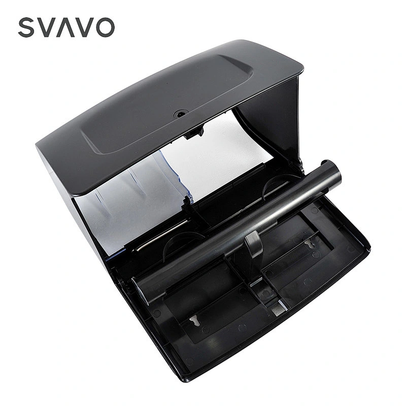 SVAVO Bathroom  Black Multi Hanging Tissue Towel Holder Double Roll Toilet Paper Dispenser