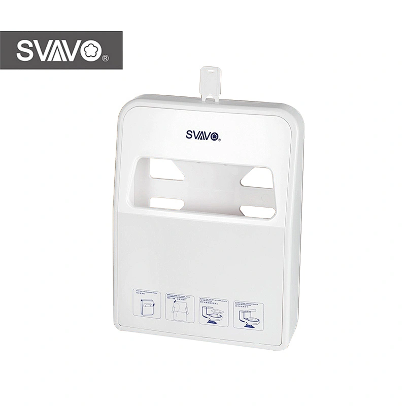 Washroom Toilet Seat Pad Paper Holder Tissue Dispenser