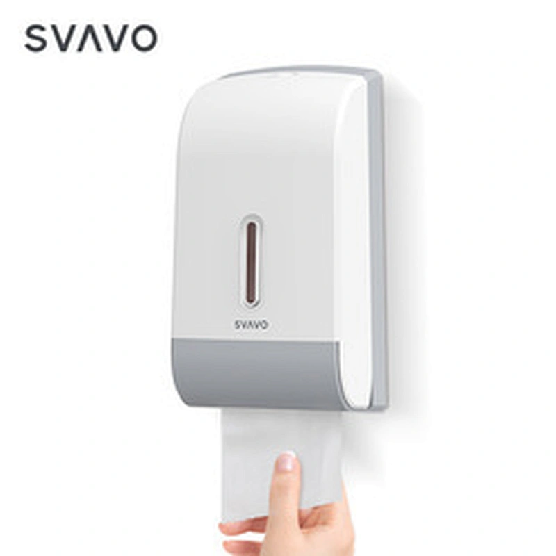 Beautiful Appearance ABS Toilet Tissue Holder For Hotel Hospital office shopping mall Compact Dual Roll Toilet  paper Dispenser