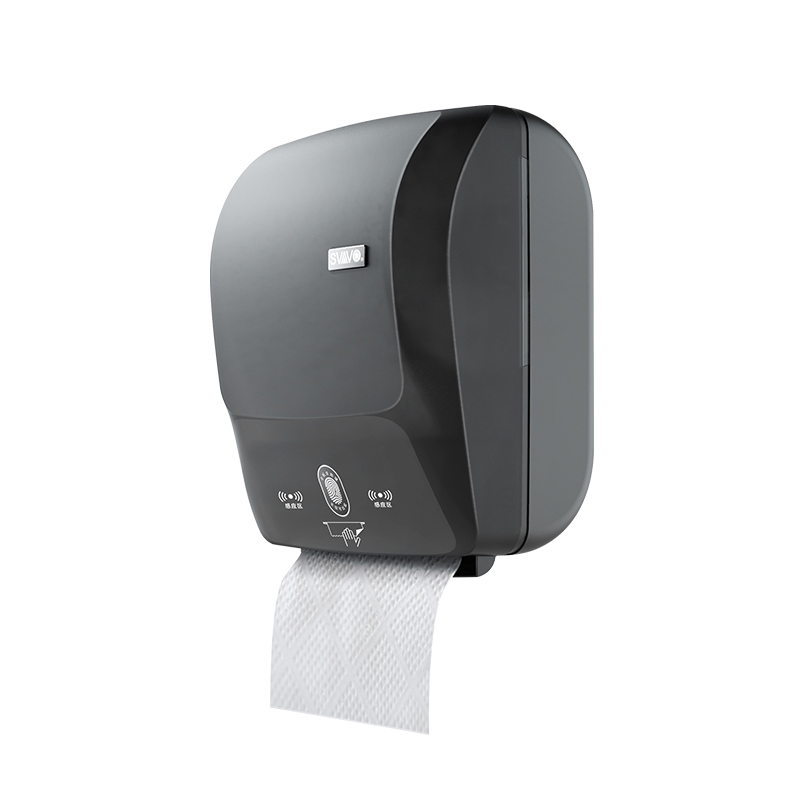 Commercial bathroom accessories wall mounted plastic sensor automatic paper towel dispenser