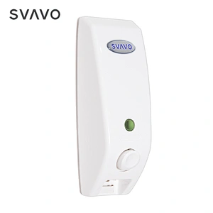 SVAVO ABS Wall Mounted Hand Soap Dispenser Manual Shower Gel Shampoo Dispenser For Bathroom