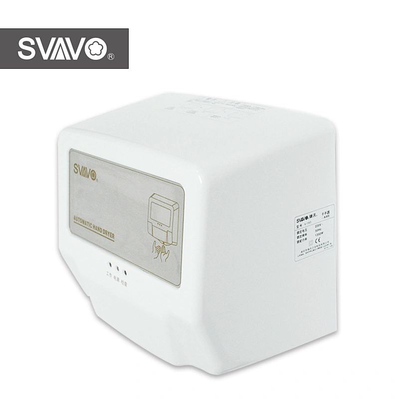 Bathroom Accessories Commercial Automatic Mini ABS High Speed Hand Dryers Wall Mounted