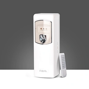 Remote control electric room air freshener dispenser with battery operated