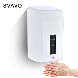 Automatic Hands Free Silver Instant Heat & Dry Electric Commercial Hand Dryer for office