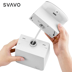 Touchless Soap Dispenser Automatic Wall Mounted Electronic ABS Plastic Foam Liquid Sensor Dispenser 900 ml