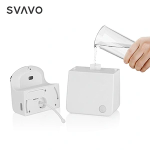 good quality wall mount plastic abs 950ml led Hands Free Touchless Sensor foaming soap dispenser