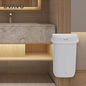 SVAVO large capacity plastic lady waste trash can trash bin garbage bin sensor sanitary bin