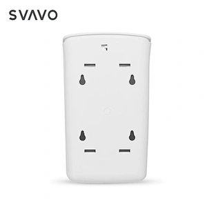 Home Hotel bathroom wall mount white/black 550ml*2 manual shower shampoo liquid foaming soap dispenser
