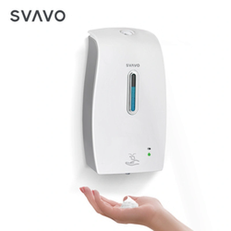 Wall mounted Hotel toilet touchless hand sanitizer Automatic hand foam soap liquid dispenser