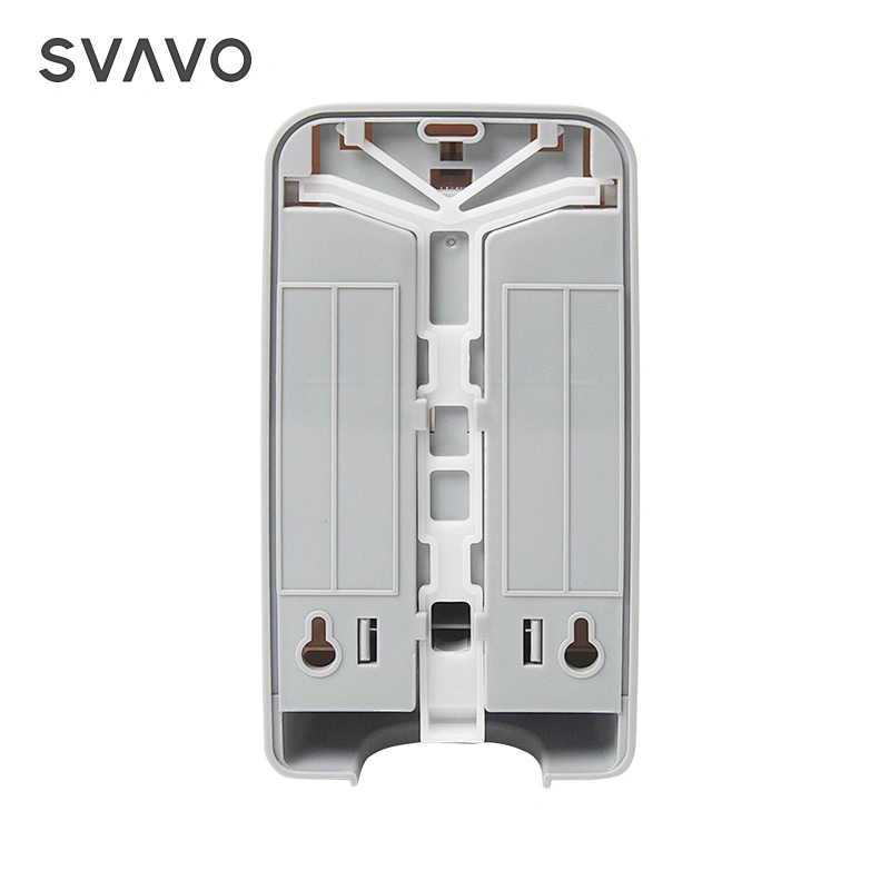 SVAVO Plastic Wall Mounted Soap Dispenser 600ml Spray Hand Manual Soap Dispenser