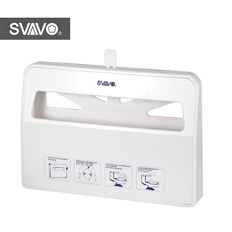Toilet Seat Paper Dispenser Towel Roll Holder Disposable Toilet Seat Cover Paper Holder Home Hotel Bathroom