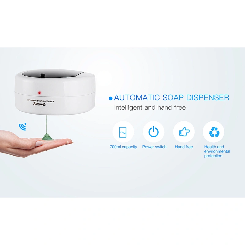 SVAVO wall mounted touchless hand sanitizer container soap dispenser V-130