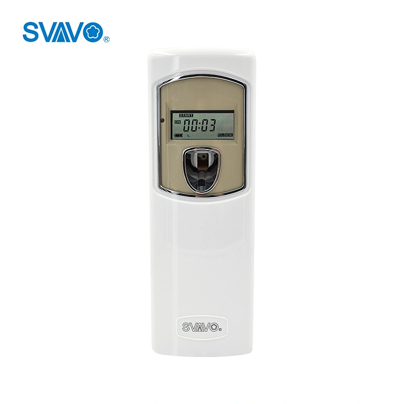 Plastic digital electric air freshener dispenser with lcd