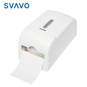 Wall mounted mini paper hand towel dispenser for door handle