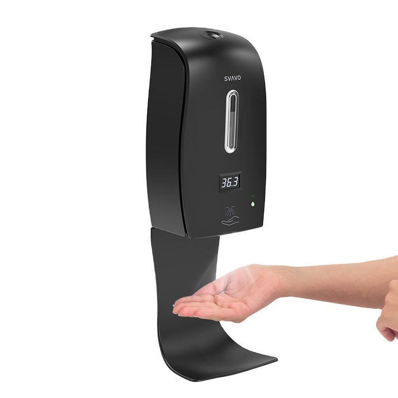 SVAVO 600Ml auto Soap Dispenser Wall Mount Floor Stand Touch Free Automatic Hand Sanitizer Dispenser With Stand