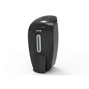 Luxury Black Hand Press Manual Soap Dispenser for public bathroom, hotel