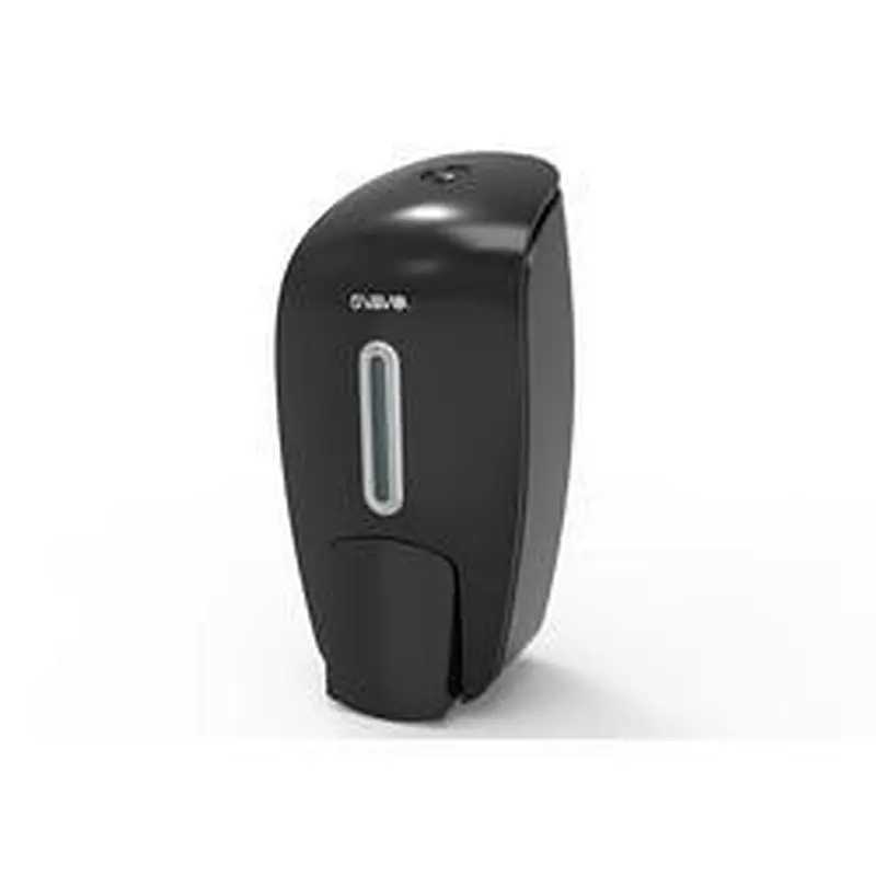 Luxury Black Hand Press Manual Soap Dispenser for public bathroom, hotel