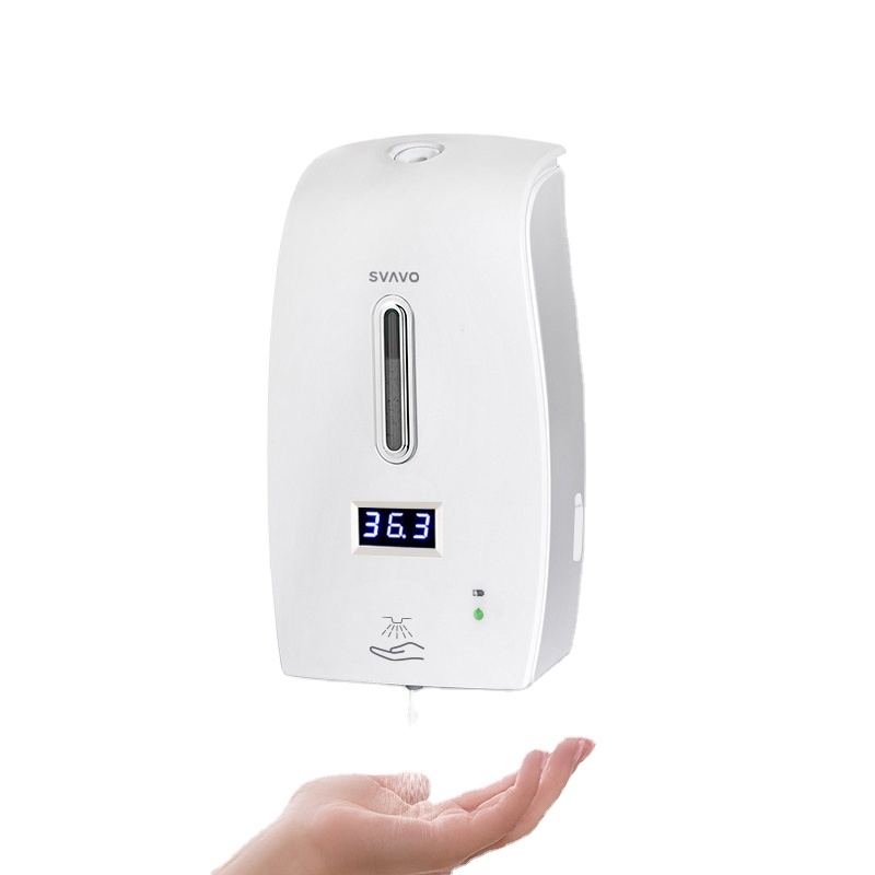 Intelligent Automatic Sensory Hand Washing Special Temperature Measuring Soap Dispenser