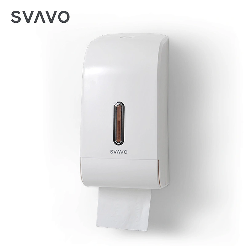 SVAVO High Quality Bathroom Wall Mount Double Roll Toilet Paper Dispenser PL-151068