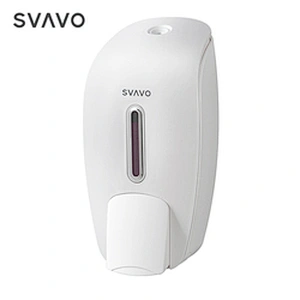2022 Factory Wholesale ABS Hotel luxury Bathroom Wall mounted Manual Liquid Hand Soap Dispenser