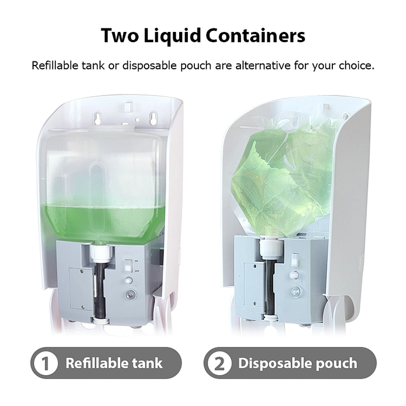 Factory direct supply Bathroom Toilet Wall mount Hands touch free Gel Spray Foam pump hand Sanitizer Liquid Soap Dispenser