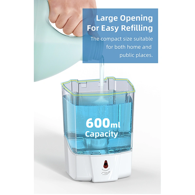 Original Manufacturer Hydroalcoholic Sanitizer Gel wall mount liquid hands free foaming auto soap dispenser
