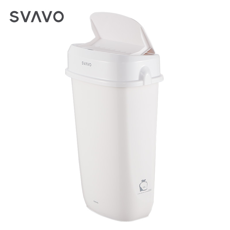 12 L plastic trash can with lid Small portable hanging smart trashcan touch sensor trash can waste bin