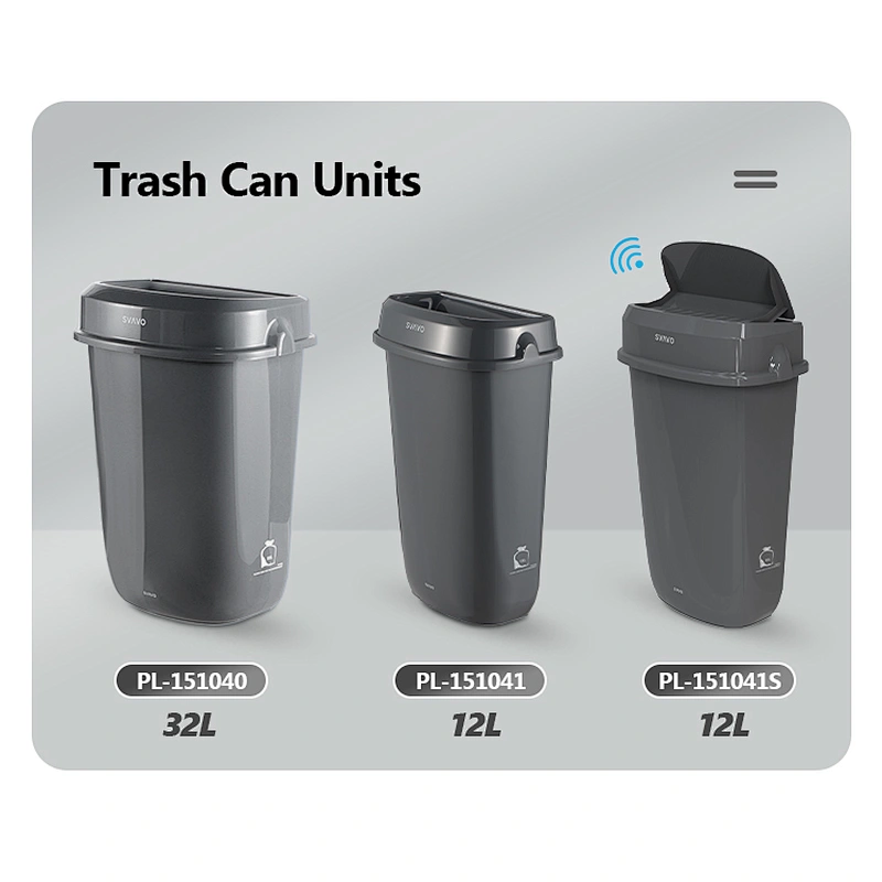 SVAVO  Wholesale multi use home plastic waste bin for rubbish hanging trash can