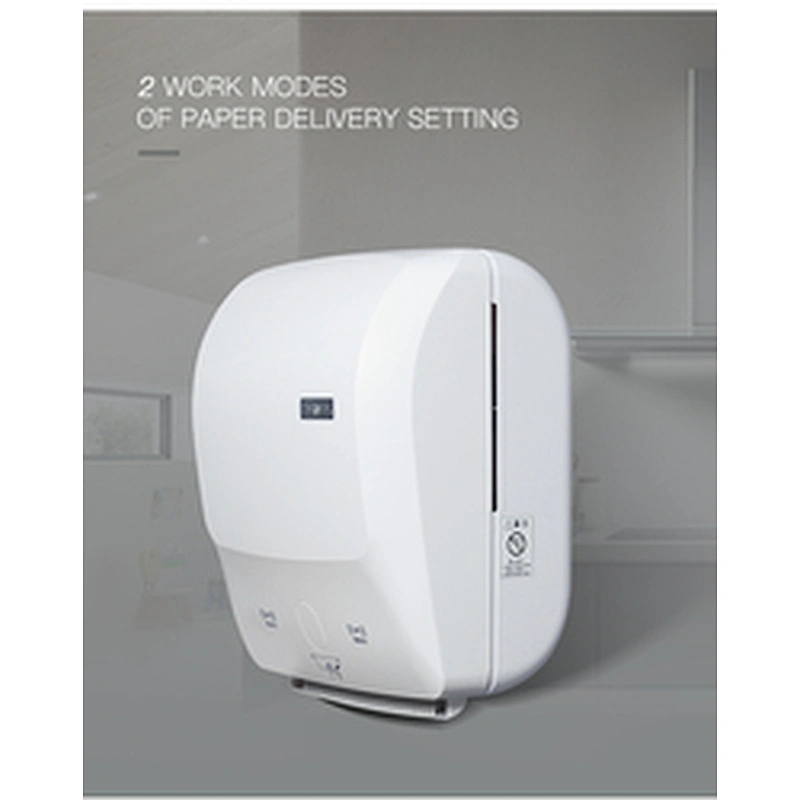 Automatic Sensor Roll Toliet Paper Towel Dispenser Wall Mount Holder Auto Cut Jumbo Roll Tissue Dispensers for Hotel Bathroom