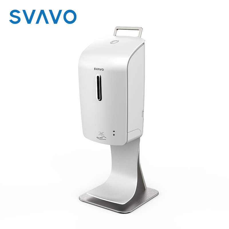 Tabletop plastic sensor auto hand sanitizer dispenser for alcohol