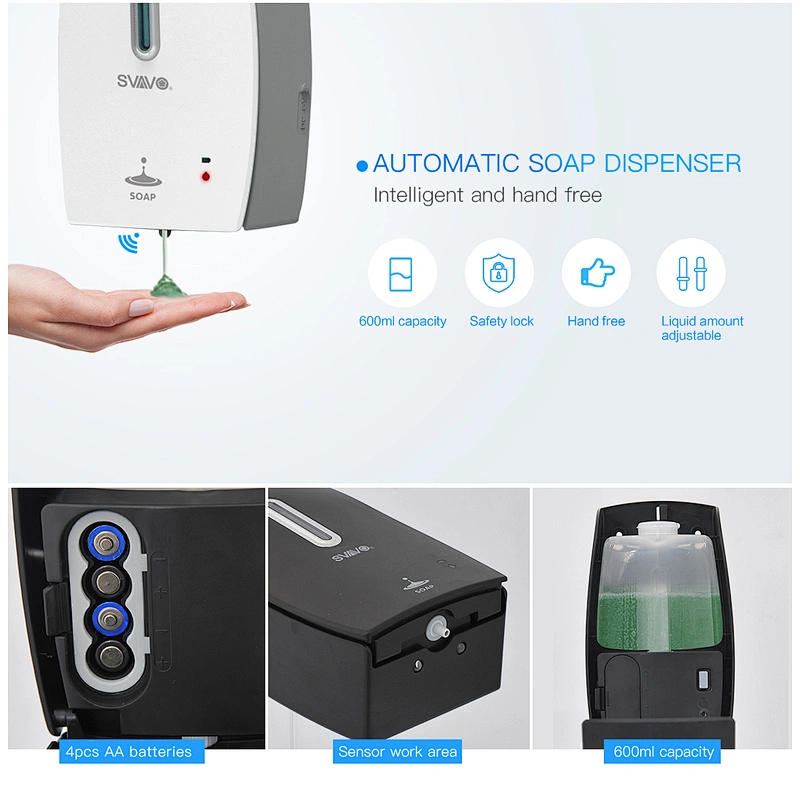 induction spray gel hand washing machine smart sensor liquid automatic soap dispenser