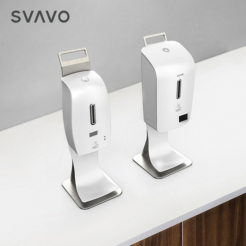 Wall mounted plastic ABS hotel office hospital commercial use SVAVO spray touchless soap dispenser automatic