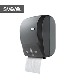 Plastic toilet automatic one handed towel paper dispenser