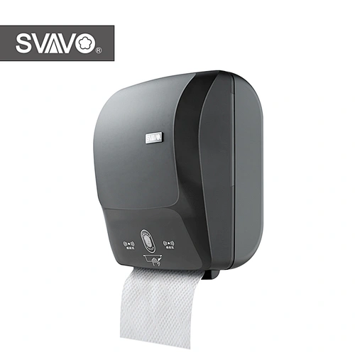 Plastic toilet automatic one handed towel paper dispenser