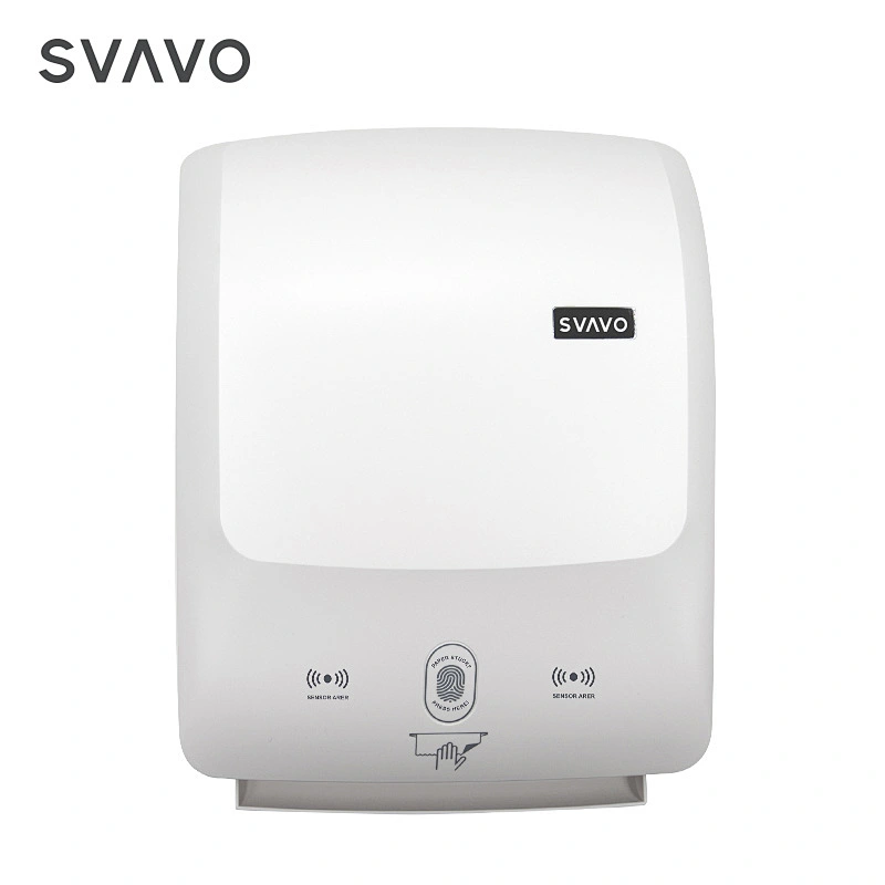 Toilet Handsfree Automatic Paper Towel Dispenser Wall Mounted ABS Plastic Paper Holders