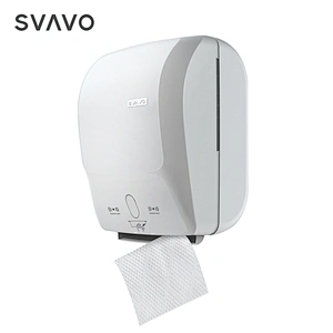 SVAVO Top Sale Wall Mounted Battery Operated Sensor auto cut paper towel dispenser