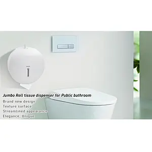 High Quality Custom Logo Printed Toilet Paper Holders Bathroom Jumbo Roll Paper Dispenser PL-151065