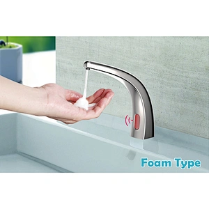 Electric automatic sensor foam liquid soap motor pump dispenser