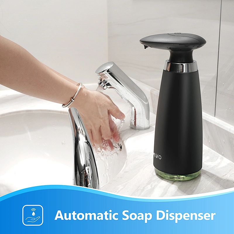 Black Portable Electric Foam Automatic Soap Dispenser With Sensor soap dispenser