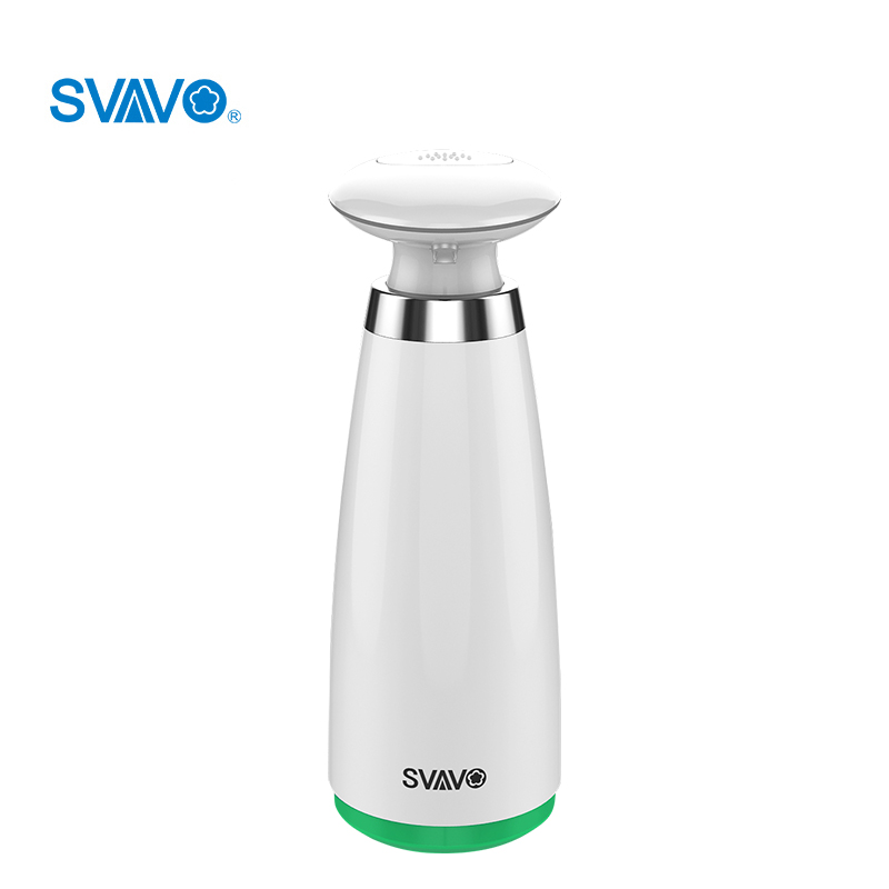 Wall Mount Soap Sanitizer Bathroom Shampoo Dispenser Washroom Lotion Pump SVAVO Touch Free White, Black ABS Plastic ISO, BSCI