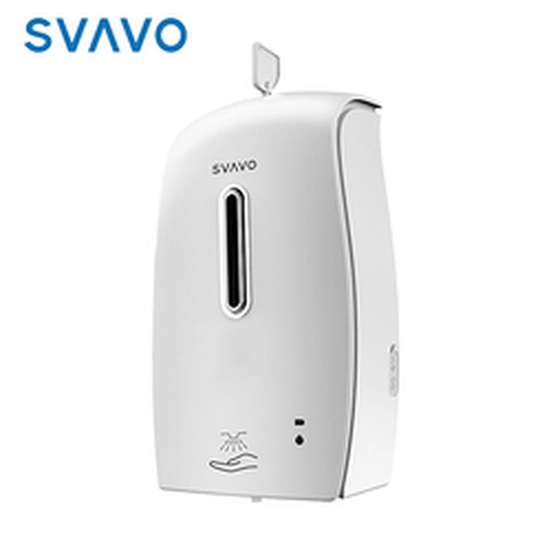 SVAVO plastic ABS  Automatic 75% Alcohol Hand Sanitizer Dispenser 600ml wall-mounted automatic soap dispenser