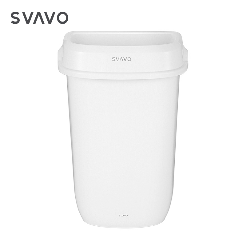 SVAVO  Customized PP Plastic 12L trash can dust bin garbage waste bin