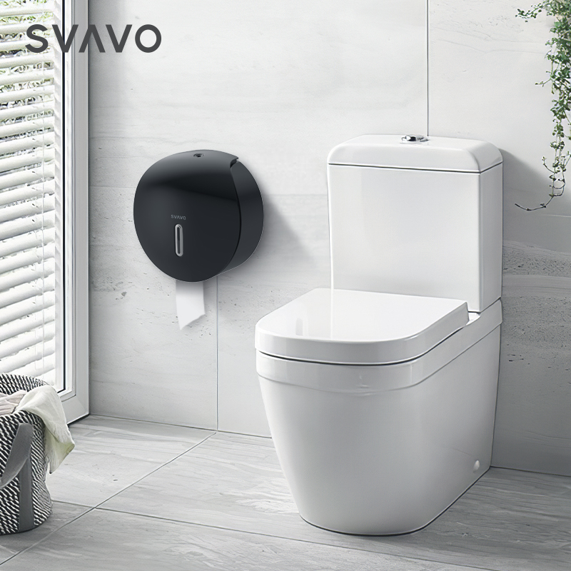 Commercial Wall mounted high capacity Jumbo Single roll holder ABS waterproof tissue paper towel Dispenser