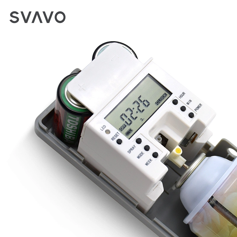 LCD Display Time Automatic Perfume Dispenser Fragrance Container Air Air Fresheners ABS Plastic Spray,spray L83*w88*h238mm 500ma