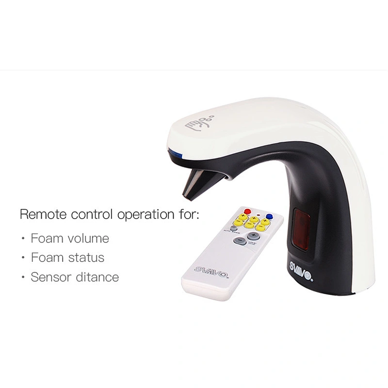 Industrial 2L Automatic Mason Jar Foam Soap Dispenser Hotel Foam Hand Dispenser ABS Plastic AC Adaptor 139*50*108mm V-SEN3020PRO