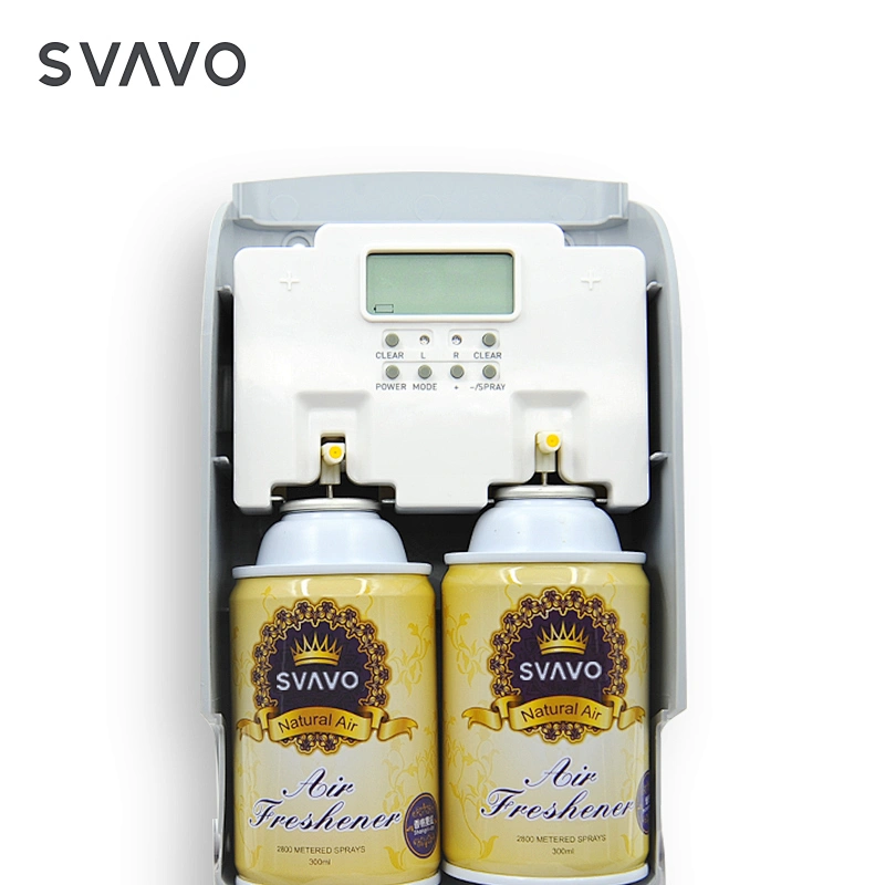 SVAVO sensor lcd battery operated aerosol dispenser air freshener auto spraying