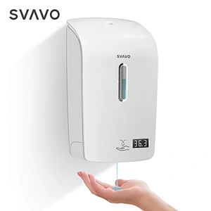 Wholesale  Hotel Wall Mounted tabletop 1000ml Automatic smart sensor hand sanitizer Soap liquid Dispenser