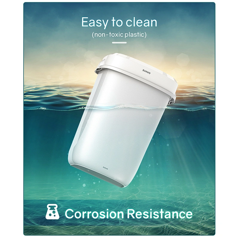32L household plastic waste bin wholesale Kitchen automatic smart trash can/garbage bin